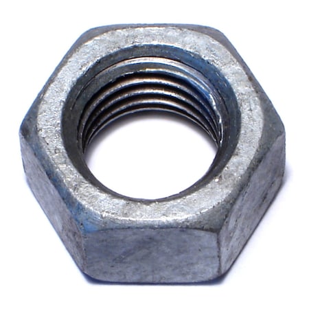 Midwest Fastener Hex Nut, 11 (Coarse), Steel, Hot Dip Galvanized, 15 PK 35425